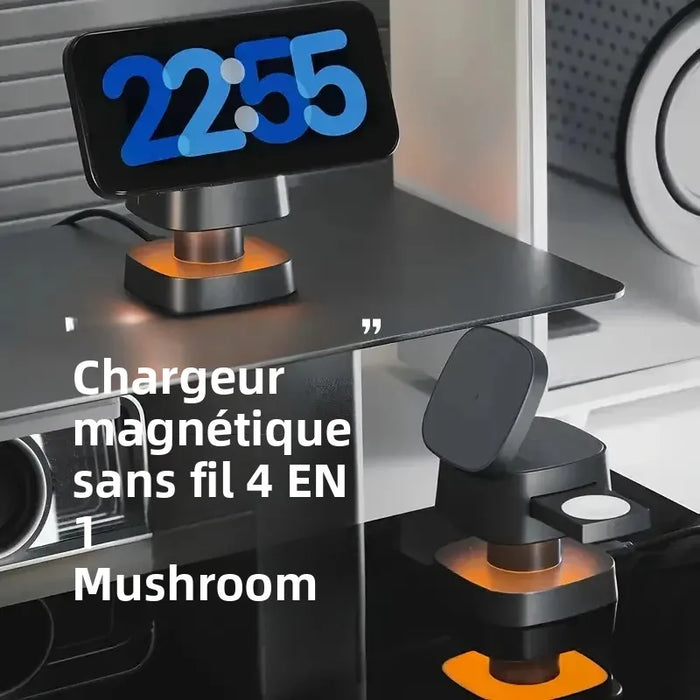 KOOVELY ChargeDock 3-en-1 – Station de charge magnétique