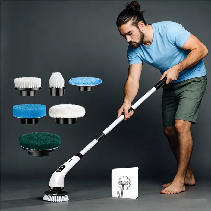 KOOVELY SpinClean – Brosse électrique rotative sans fil